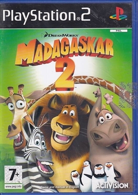 Madagaskar 2 - PS2 (B Grade) (Genbrug)